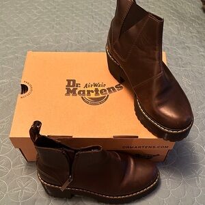 Dr. Martens Dark Taupe Chelsea Boots